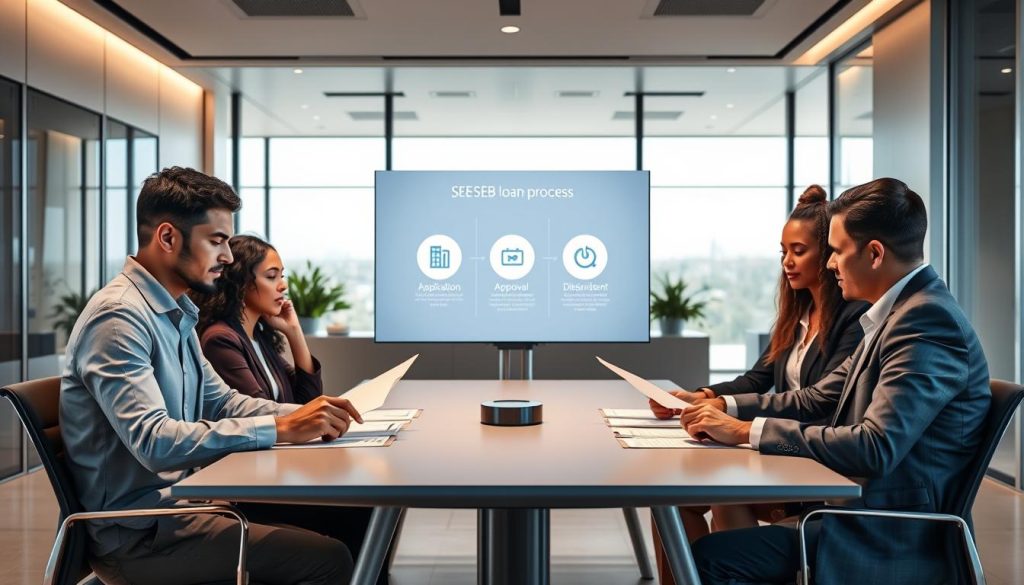 SEB paskolos procesas